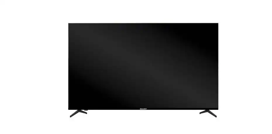 تلفزيون شارب 4K سمارت بدون فريم، 55 بوصة، UHD، ريسيفر داخلي - 4T-C55FJ16EX