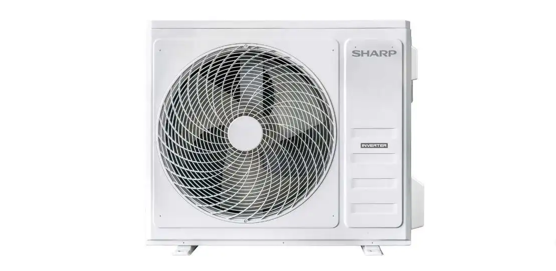 SHARP Split Air Conditioner, 5 HP, Cool & Heat, Inverter, Digital, White - AY-X36ZHT