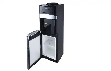 مبرد مياه بارد، ساخن وفاتر كاسيل مع كابينة، 3 حنفية، اسود - WD3050 - B