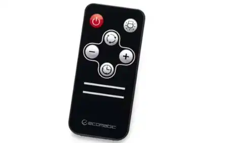 Ecomatic T-Shaped Extractor Fan, Touch and Remote Control, 1000 m³/h, 90 cm, Black - H910TTBK