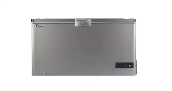 Penguin Chest Freezer, 404 Liters, Defrost , Silver - ES461