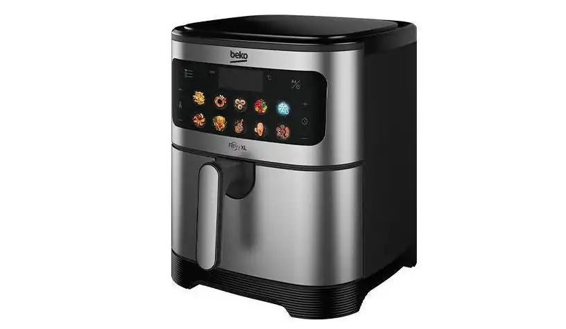 Beko Digital Air Fryer, 1875 Watts, 6.8 Liter Capacity, Stainless Steel - FRL 5464 X