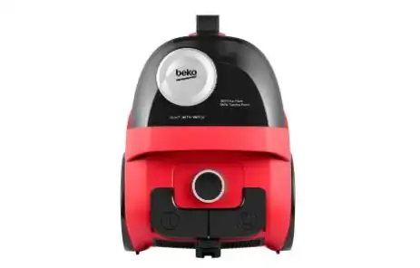 Beko Bagless Canister Vacuum Cleaner, 2000 Watt, Red - VCO 32818 WR