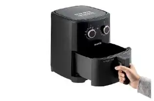 Kenwood Digital Air Fryer Grill, 4.5 Liter, 1300 Watt, Black - HFP47.000BK ( Raya Warranty )