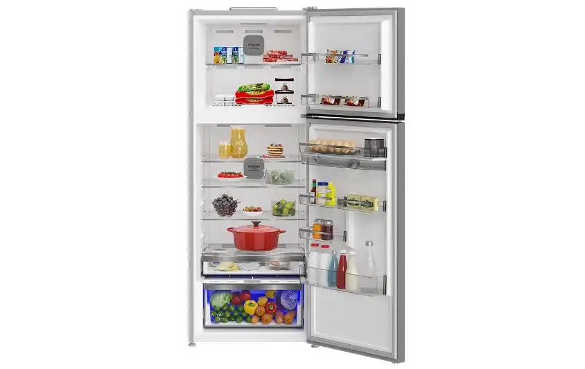 HITACHI Fridge, No Frost, 477 Liter, Inverter Digital, Inox - R-V506EY2R