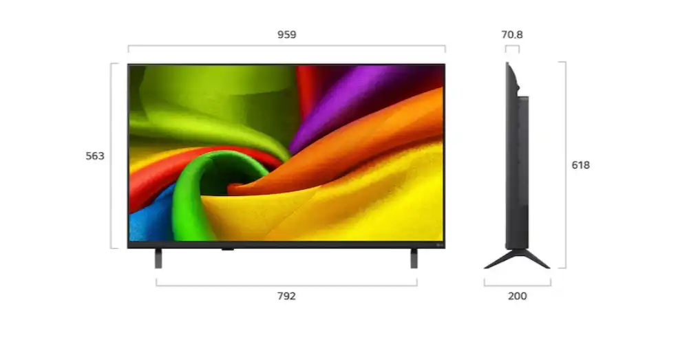 تلفزيون إل جي سمارت 43 بوصة، بتقنية NanoCell دقة 4K UHD، ريموت ماجيك، بريسيفر داخلي - 43NU85CB6LA