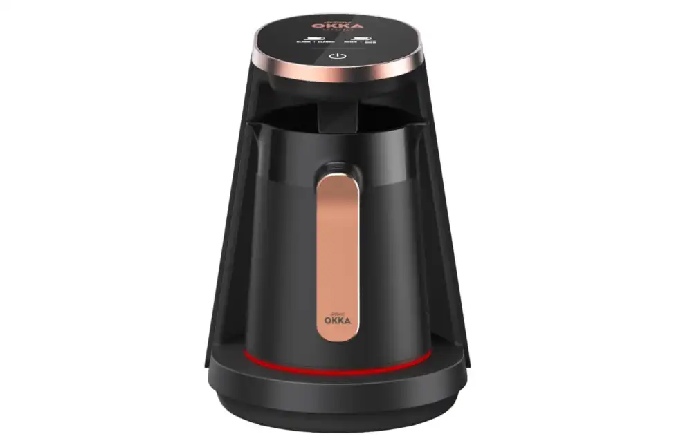 OK0050-04 - Arzum OKKA Minio Turkish Coffee Machine, 480W, 4 Cups, Black / Copper