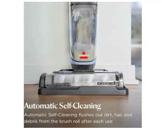 Bissell CrossWave Edge Bagless Carpet Cleaner, Wet and Dry Hard Floor Multisurface, White / Black - 4088K