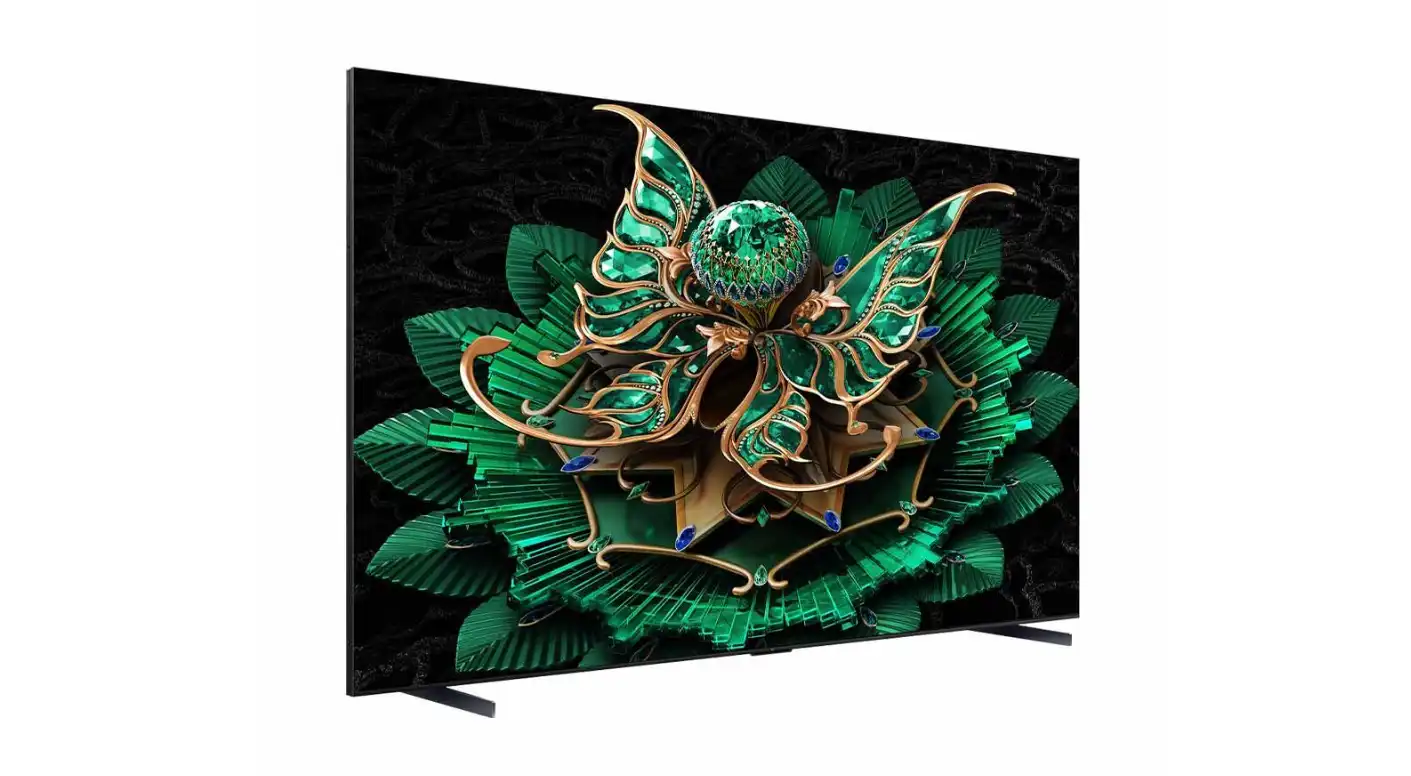 تلفزيون تي سي إل 4K سمارت، 65 بوصة، بدون فريم QD-Mini LED، ريسيفر داخلي - 65C6K