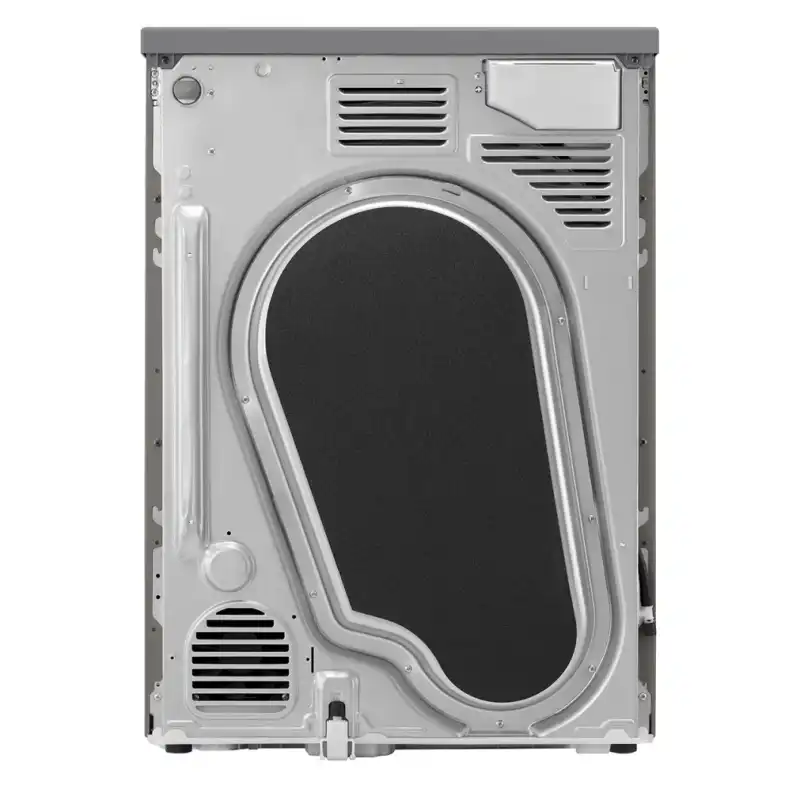 مجفف إل جى بالمكثف وتحكم عن بعد، 10 كيلو، فضي-  RH10V9PV2W