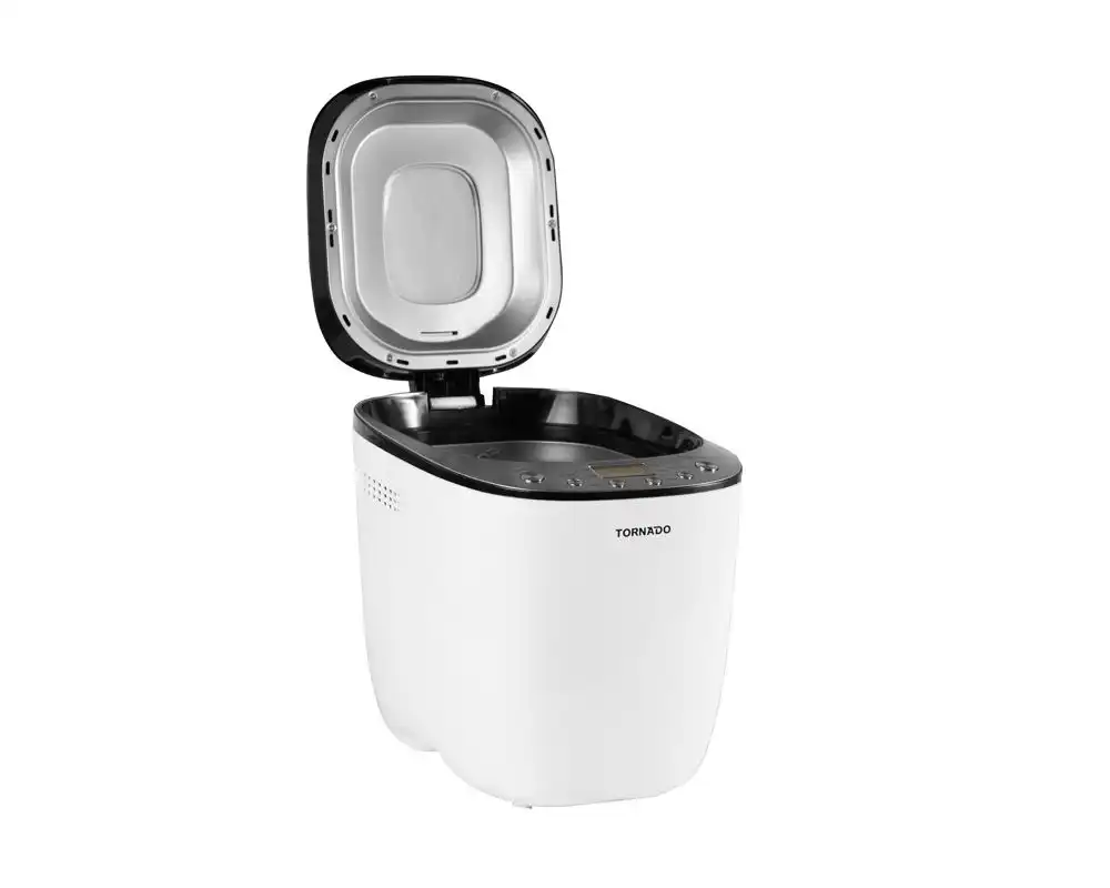 TORNADO Bread Maker, 550 Watt, 0.9 Kg, White - TBM-550
