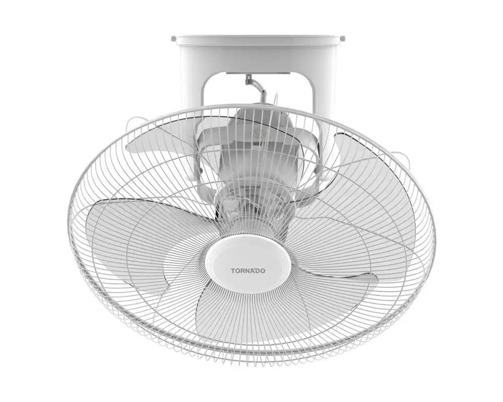 TORNADO Orbit Fan, 16 Inch, 4 Blades, White -TOF-49Y