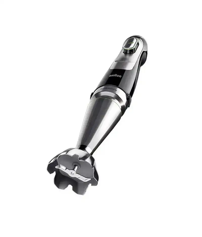 Braun MultiQuick 9 Hand Blender Set, 1200 Watt, Silver / Black - MQ 9135XI