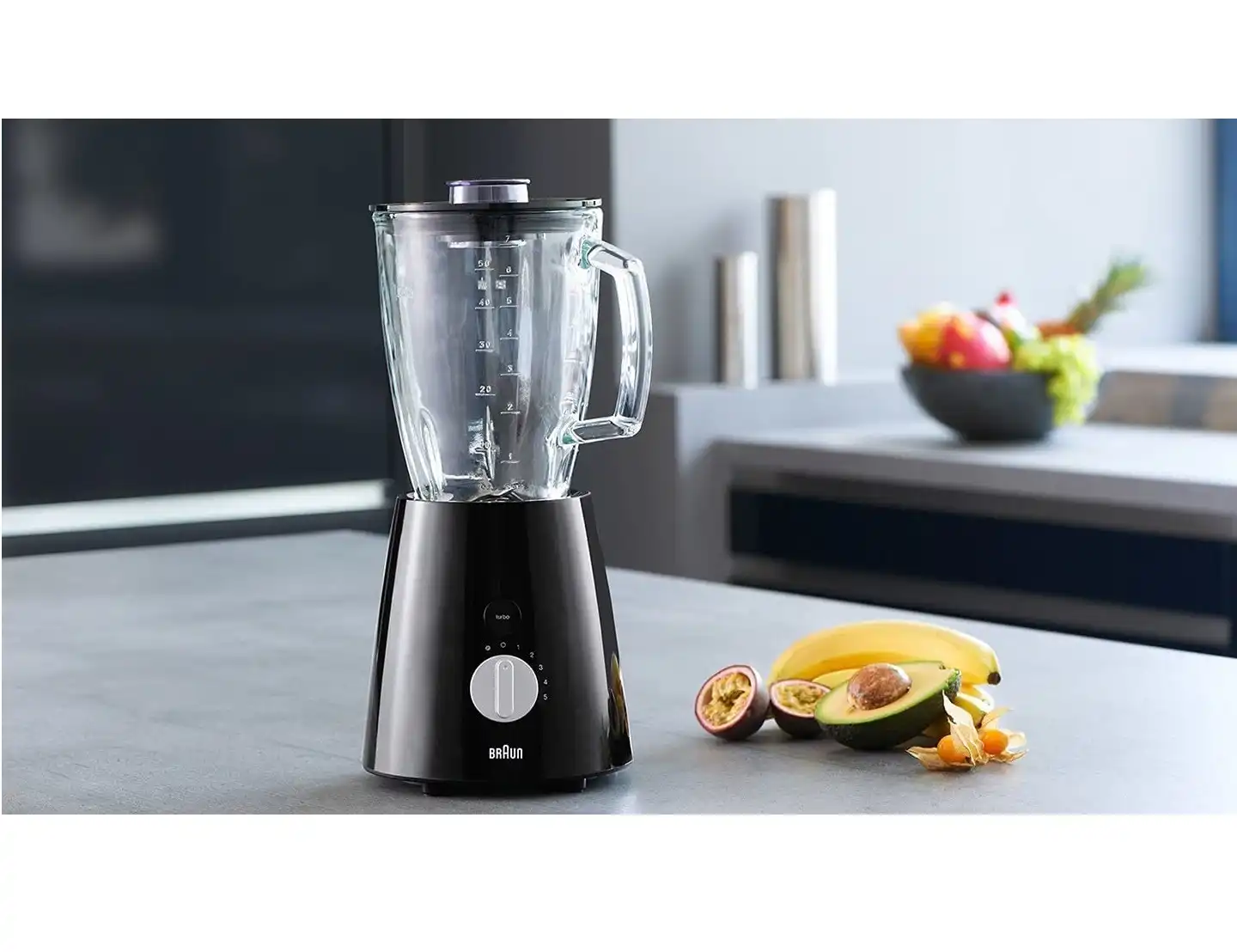 خلاط كهرباء براون 800 وات، 1.75 لتر، أسود -Jb3060 black