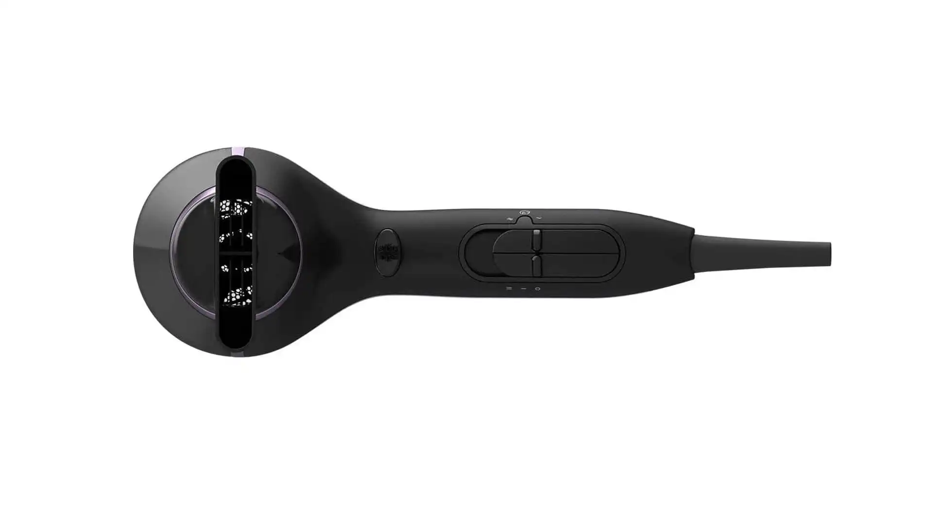 Philips Hair Dryer with Diffuser, 2200 Watt, Black / Purple - BHD170/40