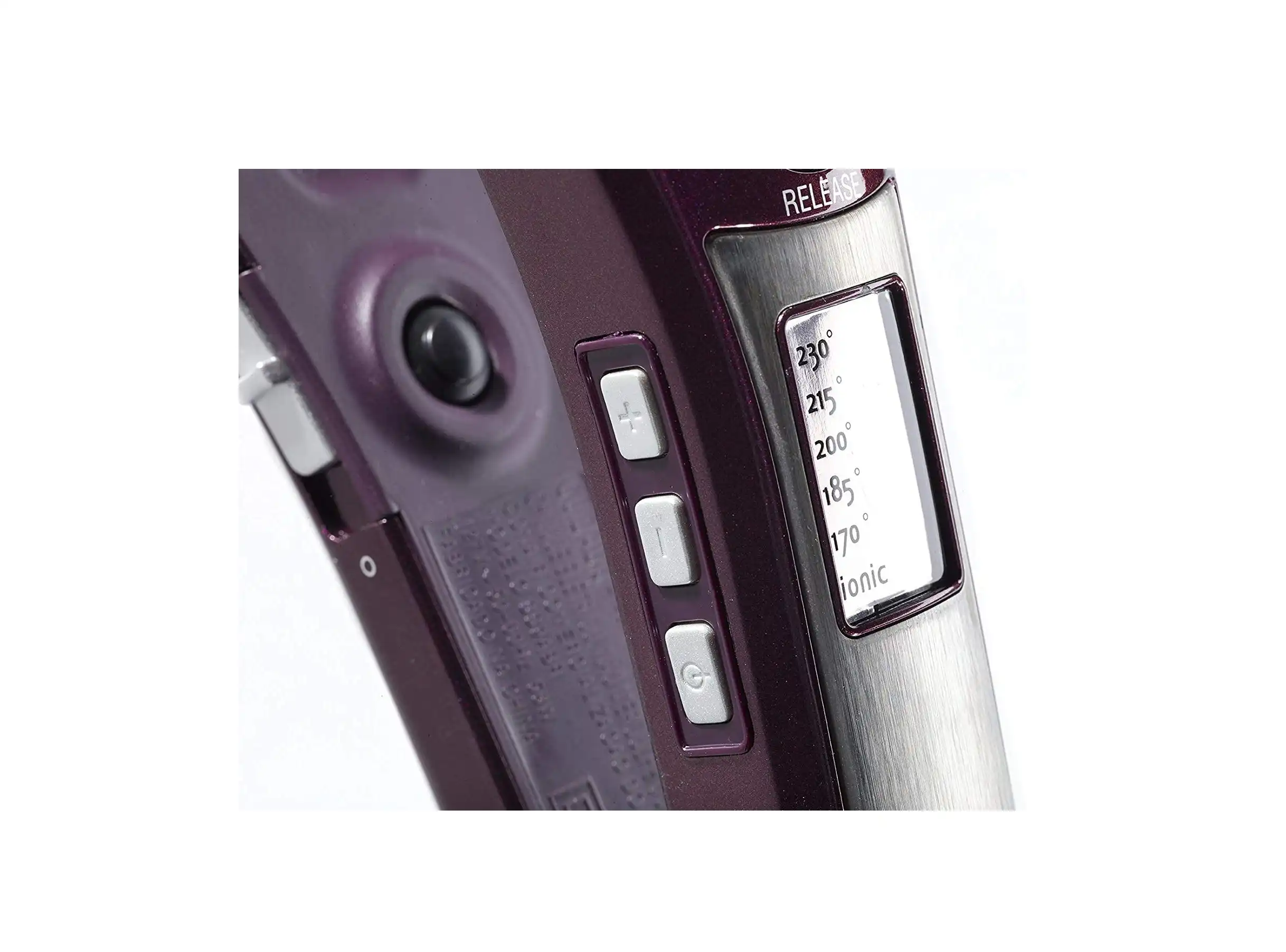 Babyliss iPro 230 Steam Wet & Dry Hair Straightener, Purple - ST395E