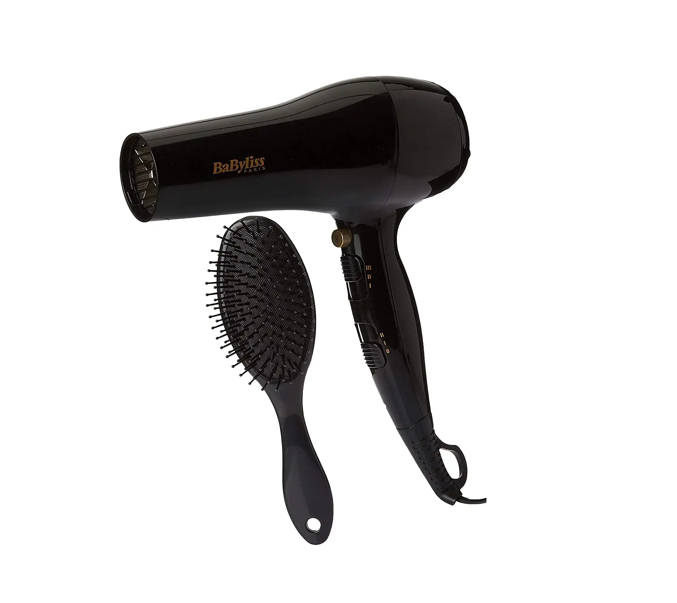 Babyliss Hair Dryer Set, 2200 Watts, Black - 5721PSDE