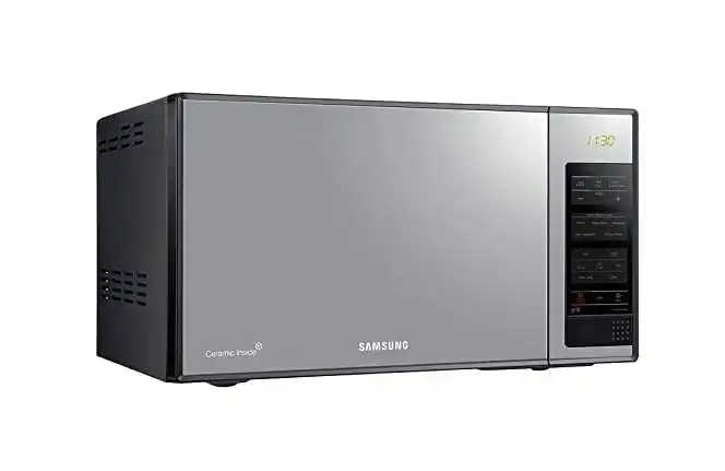 Samsung Microwave, 40 Liter, With Grill, 1500 Watt, Silver international warranty-- MG402MADXBB-GY