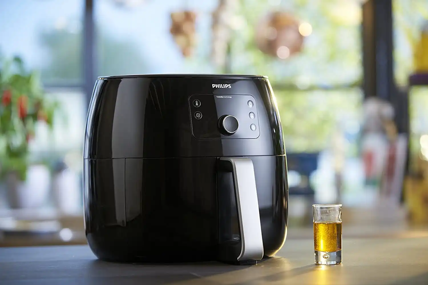 Philips Premium Air Fryer, XXL, 1.4 Kg, 2225 Watt, Black - HD9650/91