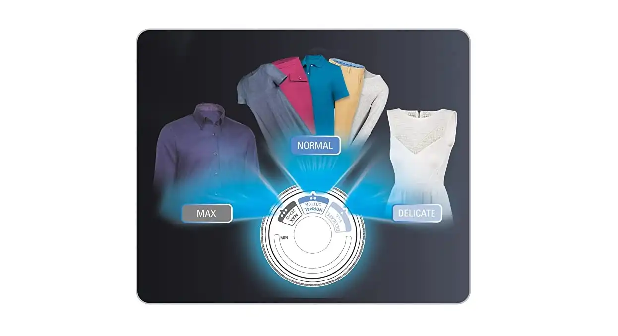 Tefal Maestro Plus Steam Iron, 2500 Watt, Blue - FV1842E1