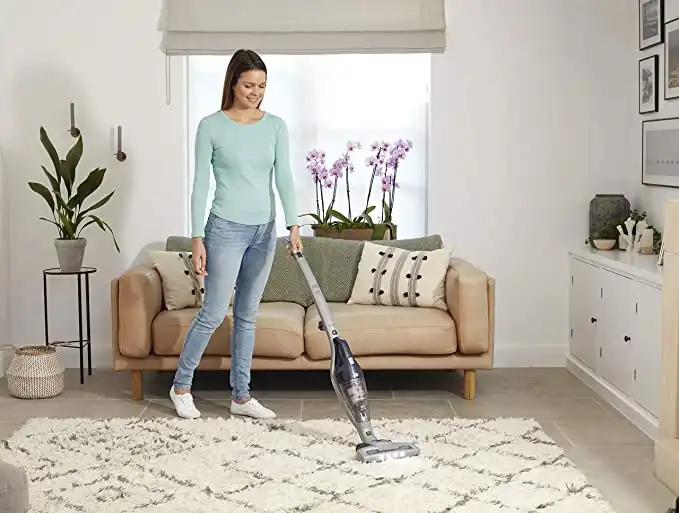 Black and Decker Vacuum Cleaner, 28.8 Watt, 2 in 1, Cordless, Gray - SVB520JW