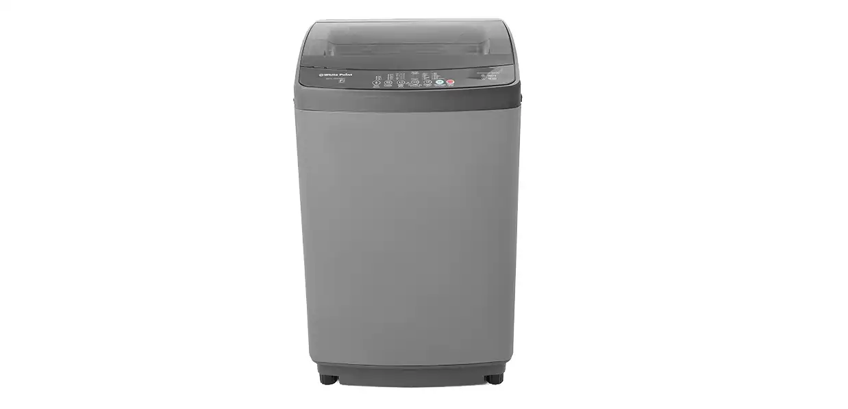 White Point Ghost Top Loading Washing Machine, 13Kg, Digital Display, Dark Gray - WPTL13DPGMA