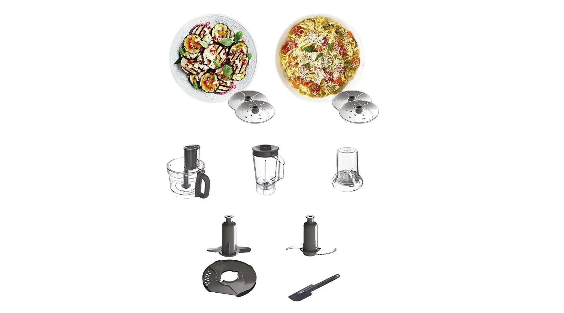 محضر طعام كينوود، 1000 وات، ابيض - FDP65.400WH ( ضمان دولي )