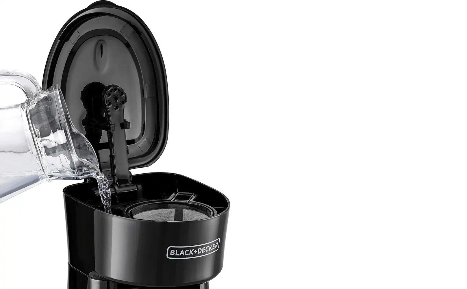 Black+Decker Coffee Machine + Travel Mug, 650 W, Black - DCT10-B5