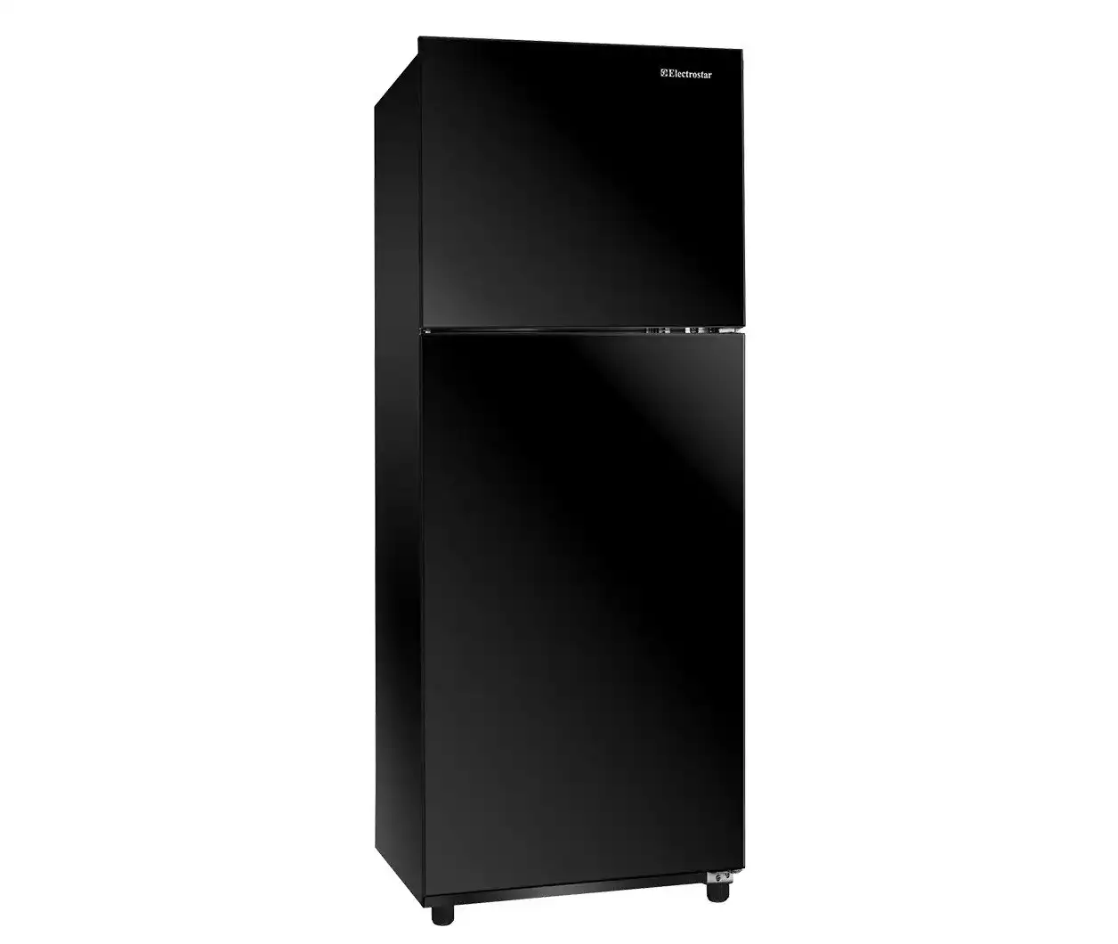 ثلاجة الكتروستار نوفروست، 430 لتر، 2 باب زجاج، أسود - LR338NGS00