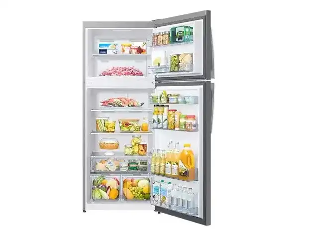 Samsung Refrigerator, No Frost, Turkish, 396 liters, Digital, inverter, 2 Doors, Silver - RRT40A3310SA-MR