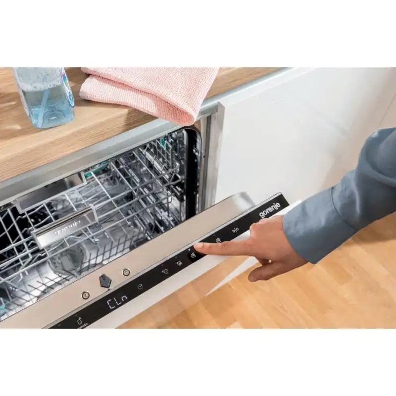 Gronia Built-In Dishwasher, 14 place, Automatic Door Opening, 60 cm, White - GV642D61