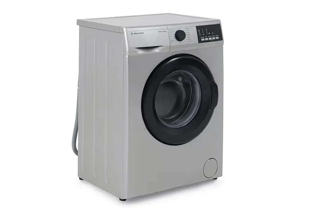 White Point Front Loading Washing Machine, 6Kg, Digital Display, Silver - WPW61015PDS
