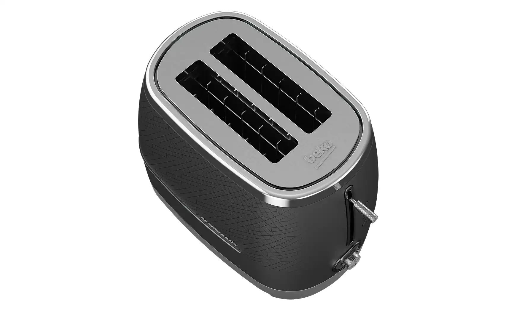 beko Toaster, 2 Slices, 900-Watt, Silver - TAM 8202 B
