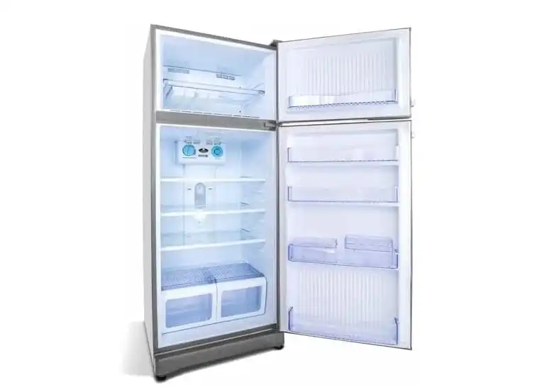 ثلاجة نوفروست كريازي، 370 لتر، فضي - KH370LN