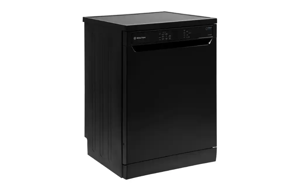 White Point Dishwasher, 14 Place Setting, 8 Programs, Digital Display, 60 Cm, Black - WPD148HDB