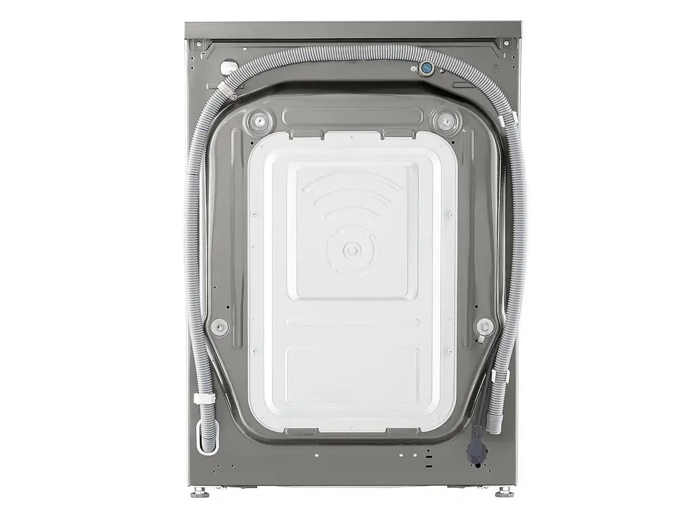 LG Vivace Washing Machine, Front Load, 11 KG, Silver - F4Y9EWG2PV
