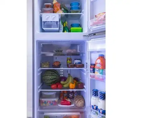 Fresh Refrigerator, No frost, 397 Liters, Beige Glass - FNT-MR470YGBG