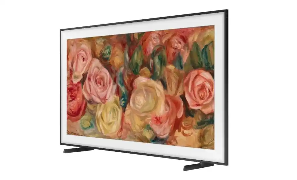 تلفزيون سمارت سامسونج ليف استيل 55 بوصة ، دقة 4K UHD، بفريم - 55LS03D