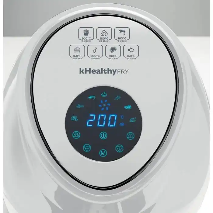 Kenwood Airfryer Large 3.8litre / 1.74kg Capacity- White - HFP30.000WH ( International Warranty )