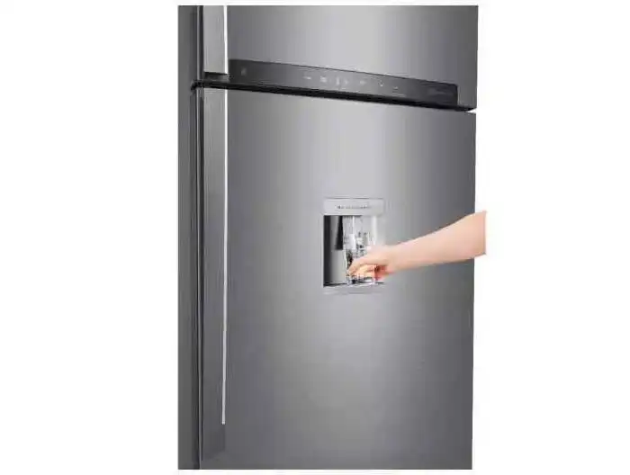 ثلاجة ال جي سعة 540 لتر نوفروست صناعه كوري، فضي- GR-F882HLHM ( ضمان دولي)