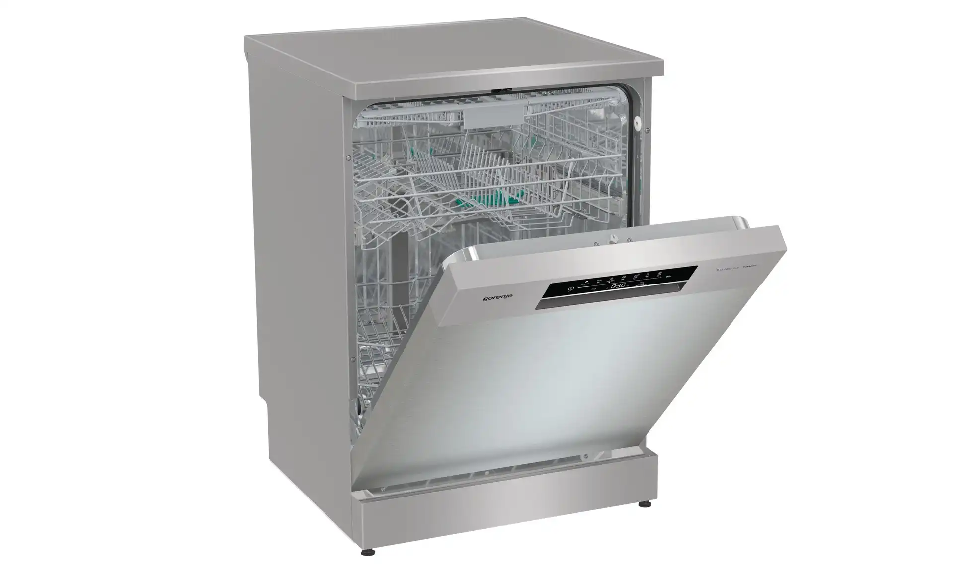 Gorenje Freestanding Digital Dishwasher, 16 Place Settings, 60 cm, Stainless Steel - GS643D60X