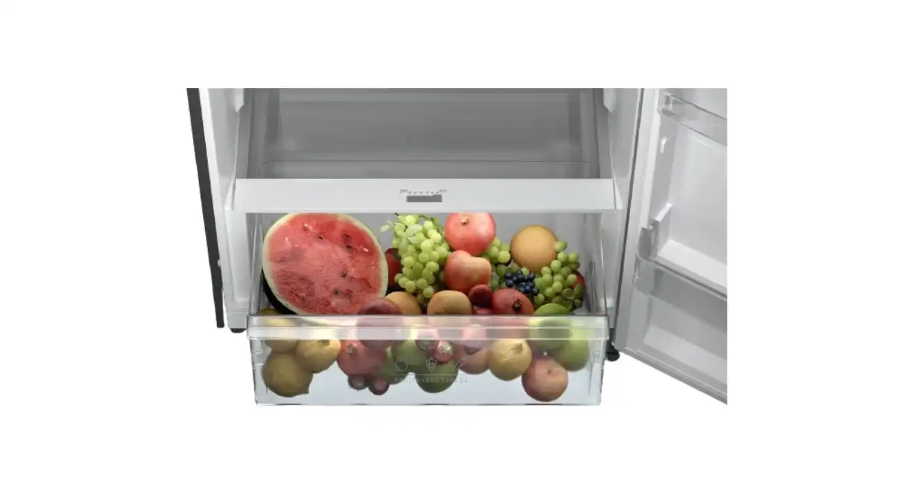 Midea Refrigerator No Frost , 535 litres, 2 Doors, Inverter, Digital, Silver - MDRT723MTN46D