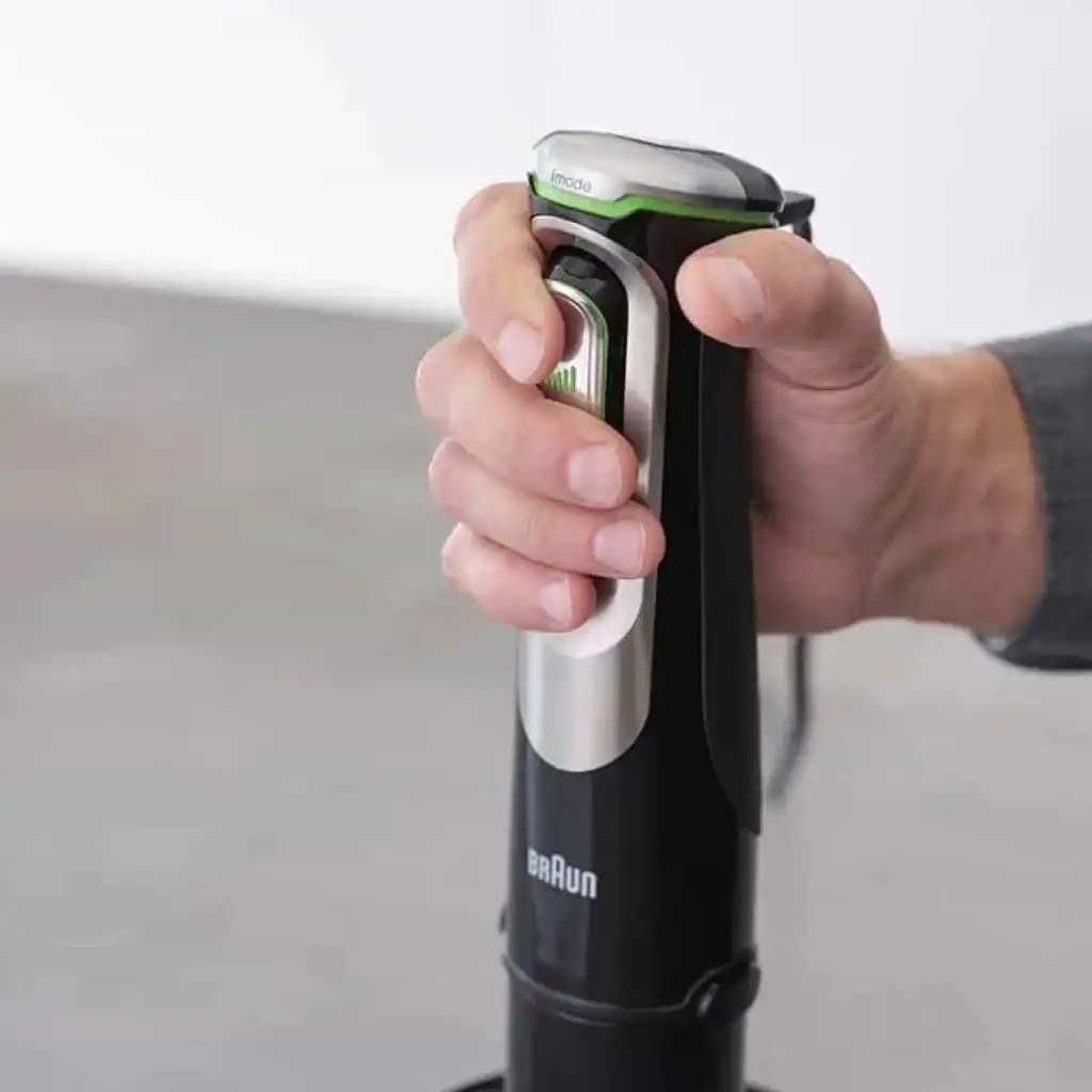 Braun MultiQuick 9 Hand Blender Set, 1200 Watt, Silver / Black -MQ 9138XI - International Warranty