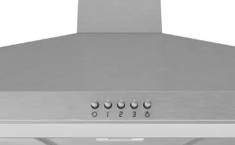 Ocean Pyramid Built In Hood, 60 Cm, ٍ Silver - OWCHR 66I CF