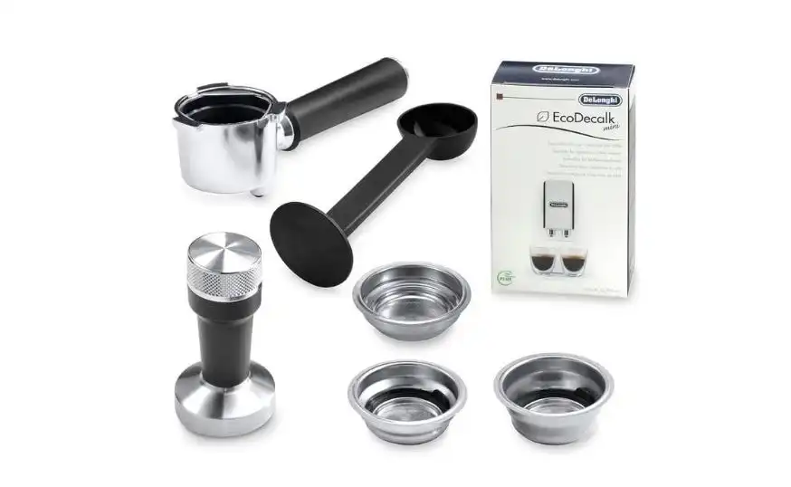 De’Longhi Dedica Arte Combination Coffee Maker, 1350 Watt, Silver - EC885.M