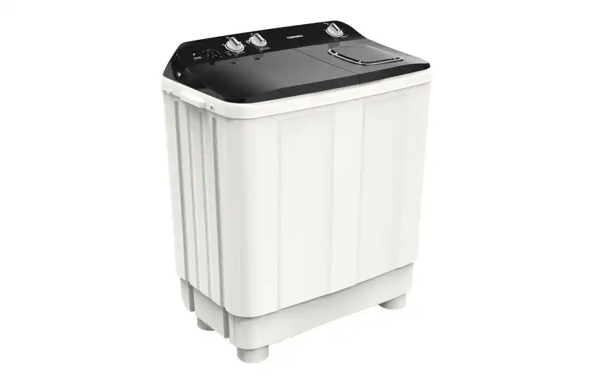 TORNADO Washing Machine Half Auto 12 Kg Pump White x Black TMH-HS12CP(WK)
