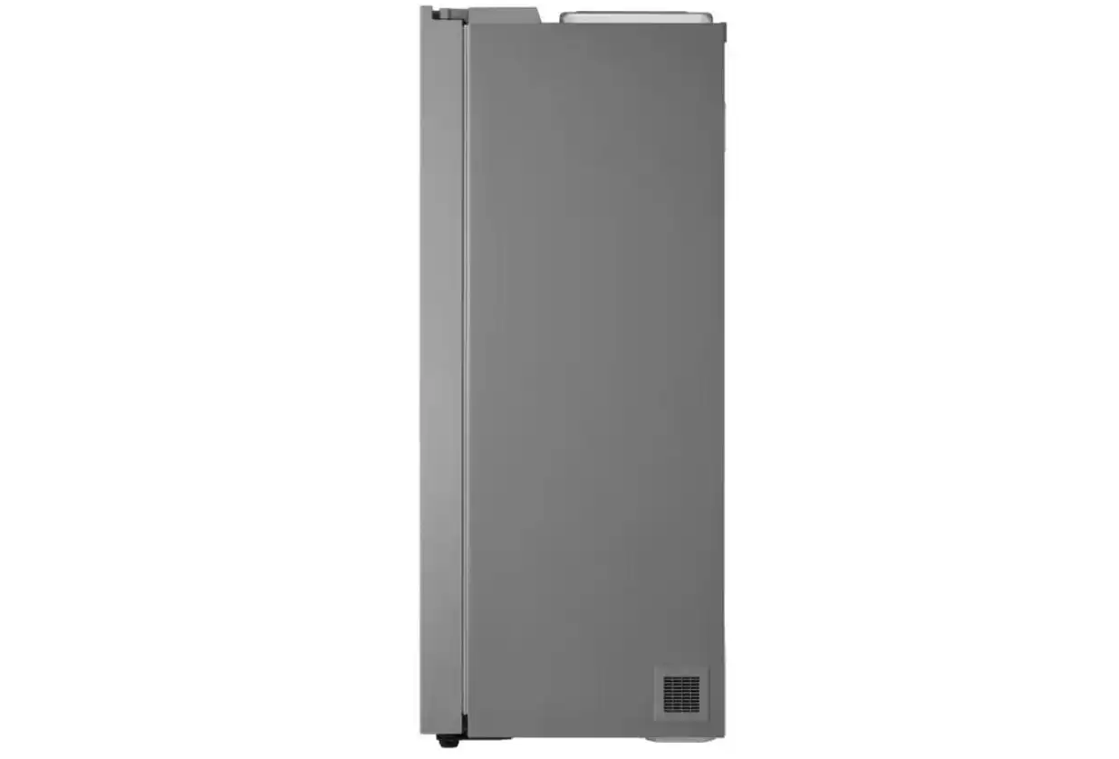 LG Side By Side Refrigerator, No Frost, 2 Doors, 664 Liters, Inverter Silver - GC-B257KLJW