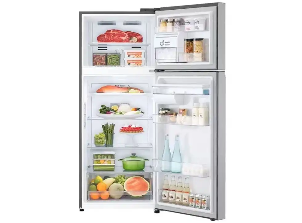 LG Refrigerator, 461 Liters, Digital Waters, Inverter, Silver - GN-F602PQBQ