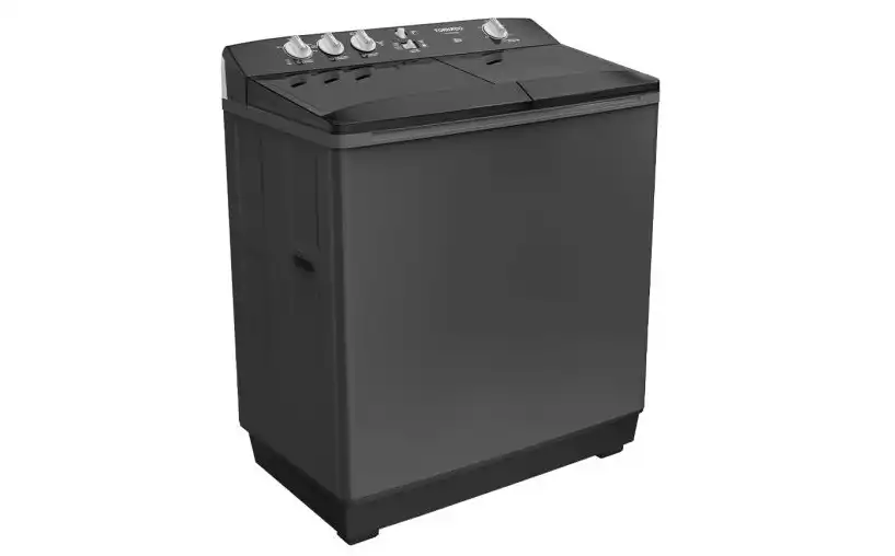 غسالة ملابس تورنيدو، نصف أوتوماتيك، 10 كجم، أسود - TVH-HM10TS(BK)