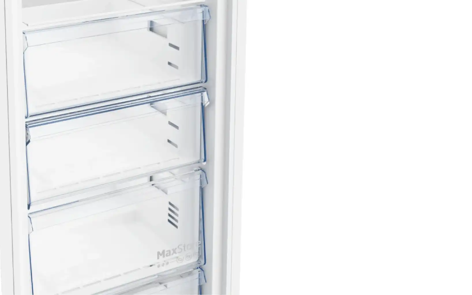 Beko Freezer, 6 Drawer, Digital, Black - B3RFNE274B
